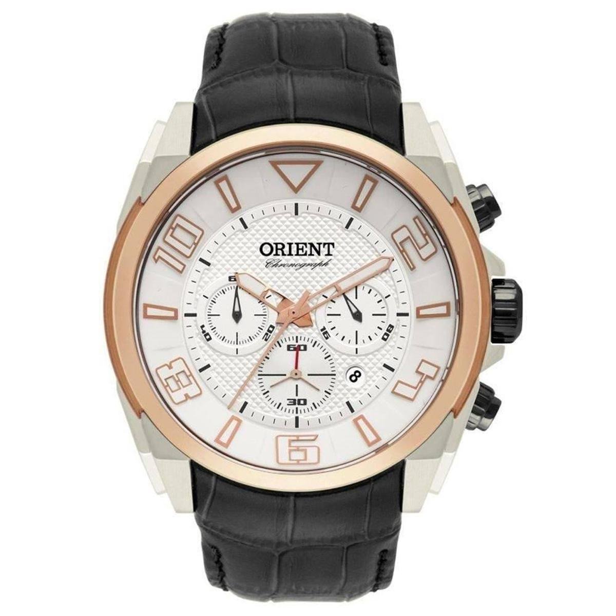 Relógio Masculino Orient Mtscc024 S2px Cronógrafo - Preto Menor preço em Relógio Masculino Orient Mtscc024 S2px Cronógrafo - Preto
