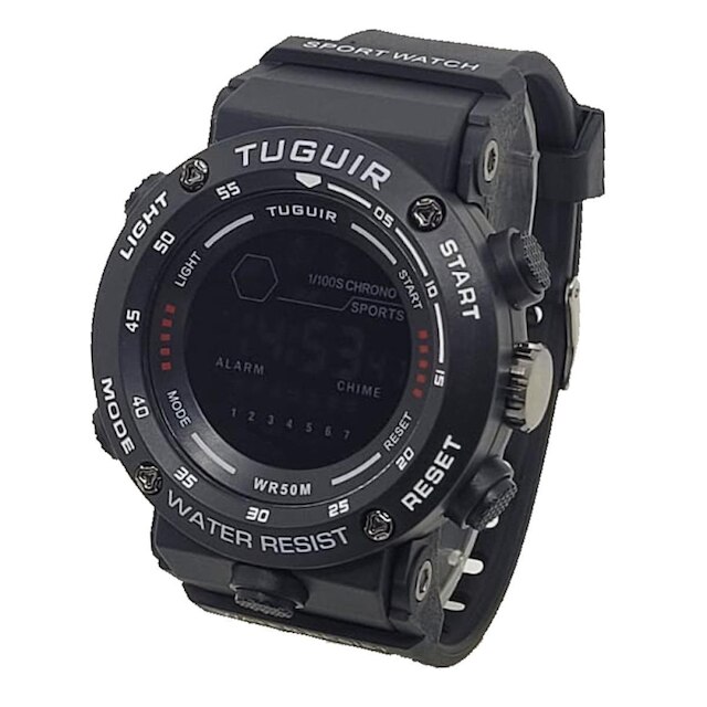 Relógio Masculino Tuguir Digital TG30406 Preto