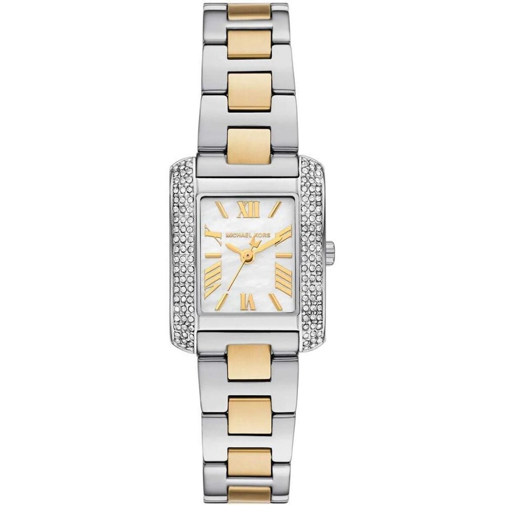 Relógio Michael Kors   Mk/bn Clássico Retangular