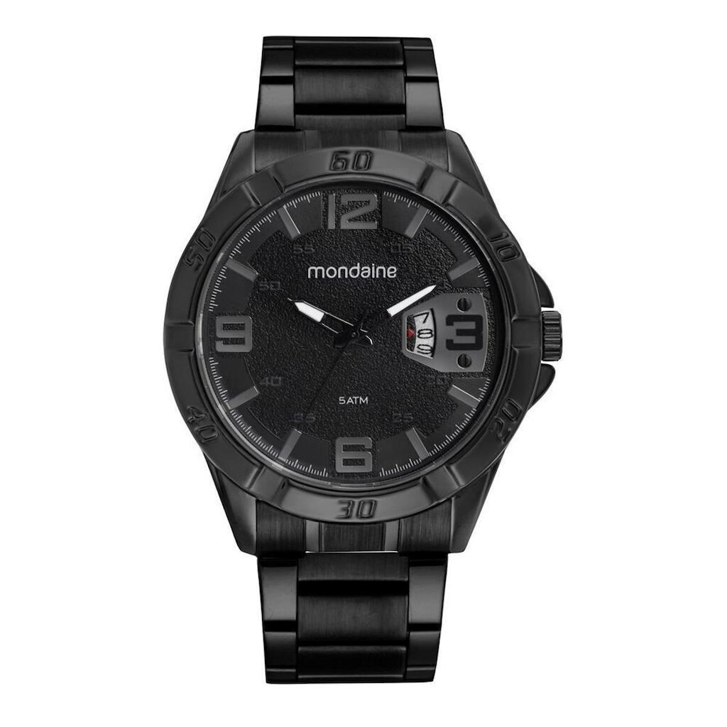 Relogio Mondaine   0gpmvpe Esportivo Black