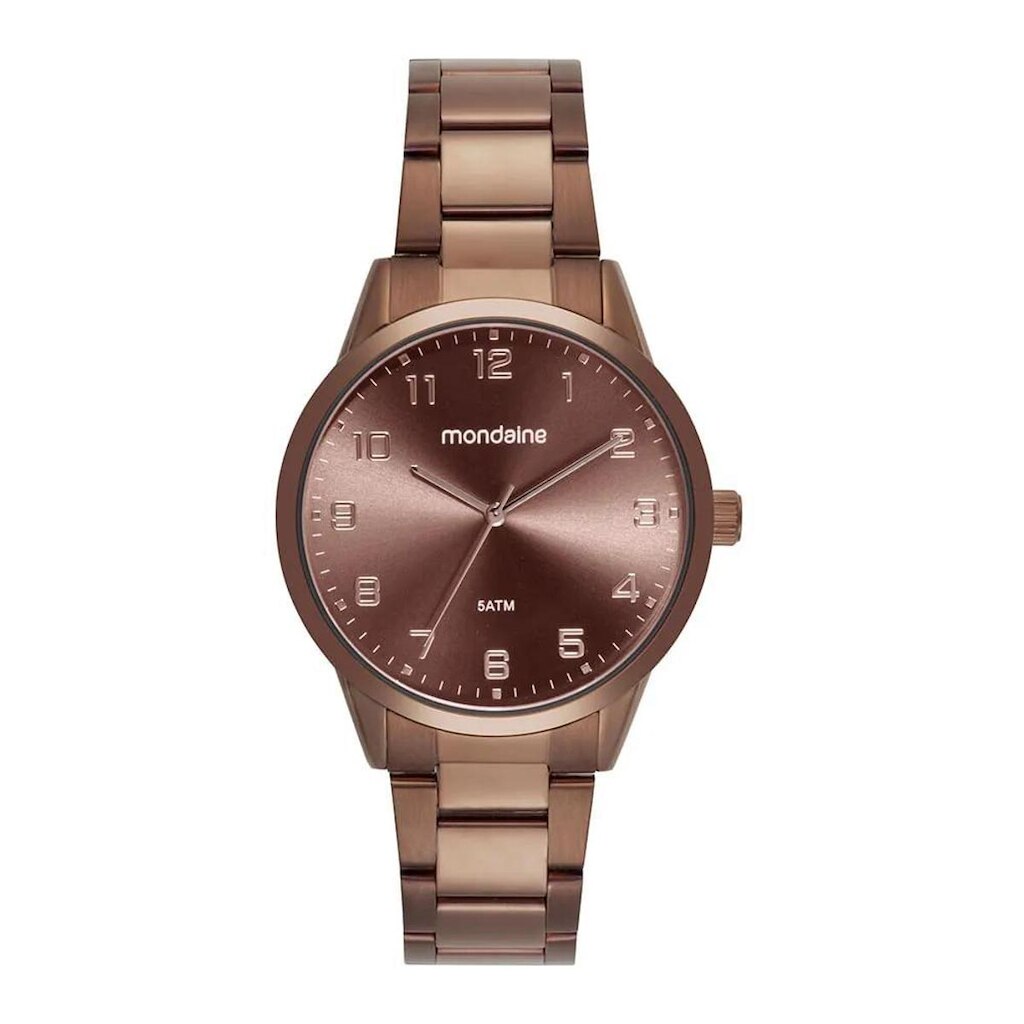 Relógio Mondaine Feminino Marrom Clássico 32942LPMVME1