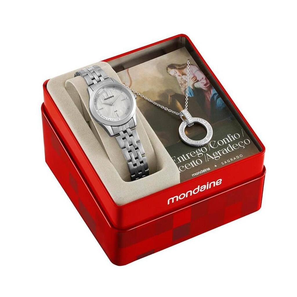 Relogio Mondaine   l0mkne  + Semijoia