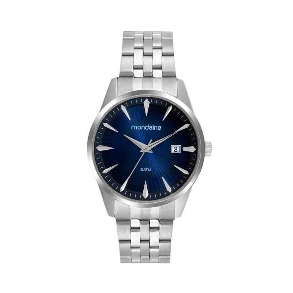 Relógio Mondaine Masculino Prata 32763G0MVNE2