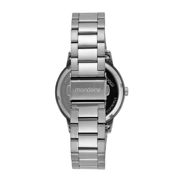 Relogio Mondaine Masculino Ref: 99896g0mvne3 Casual Prateado