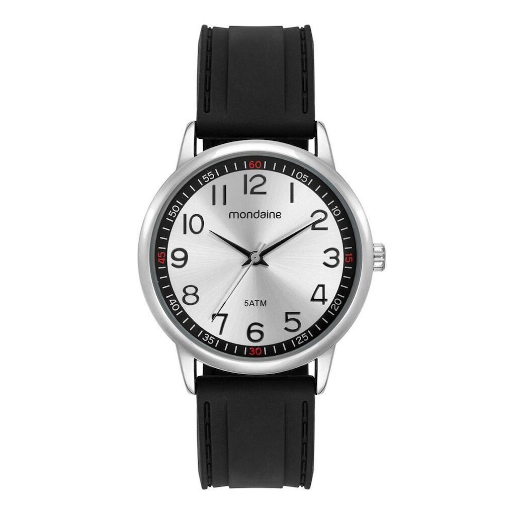 Relogio Mondaine Masculino Ref: 99899g0mvni1 Esportivo Prateado