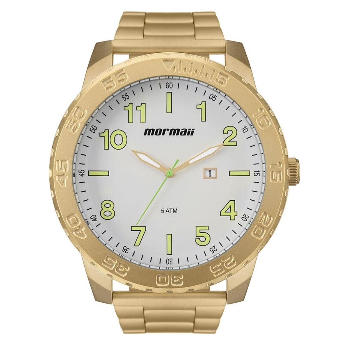 Relógio Mormaii Masculino Art - MO2115BE/4B MO2115BE/4B - Dourado Menor preço em Relógio Mormaii Masculino Art - MO2115BE/4B MO2115BE/4B - Dourado