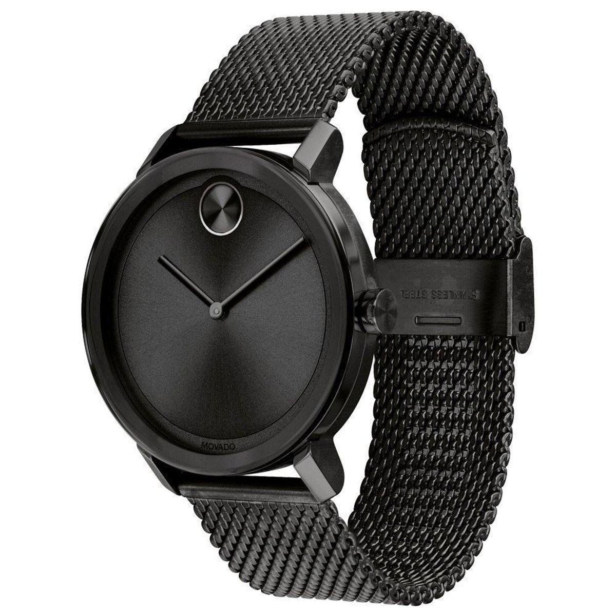 Relógio Movado Masculino Aço - Preto | Zattini