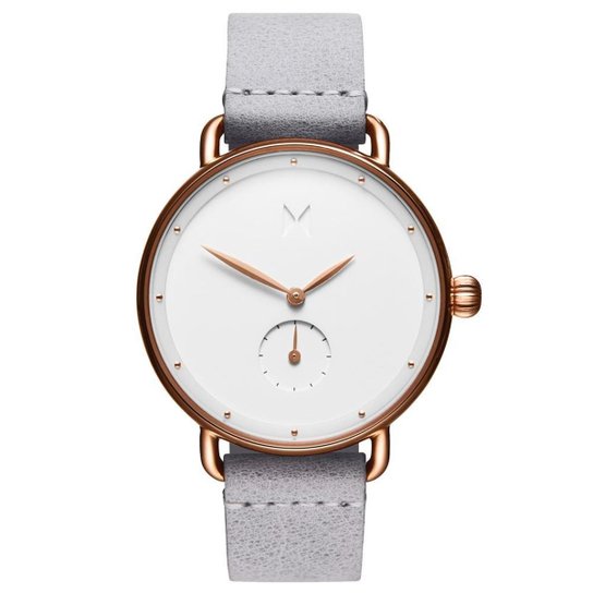 Relógio MVMT Feminino Couro Cinza - D-FR01-RGGR 05 ATM - Cinza
