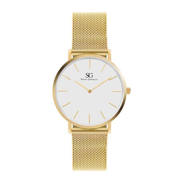 Relógio Saint Germain Brand Chelsea Gold 32Mm Feminino