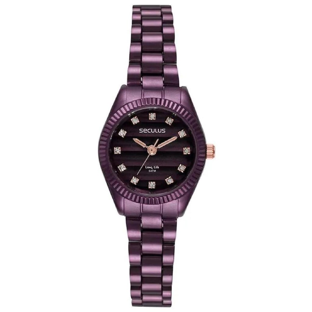 Relógio Seculus 77362LPSVFA2 Feminino 24 mm Aço Inox