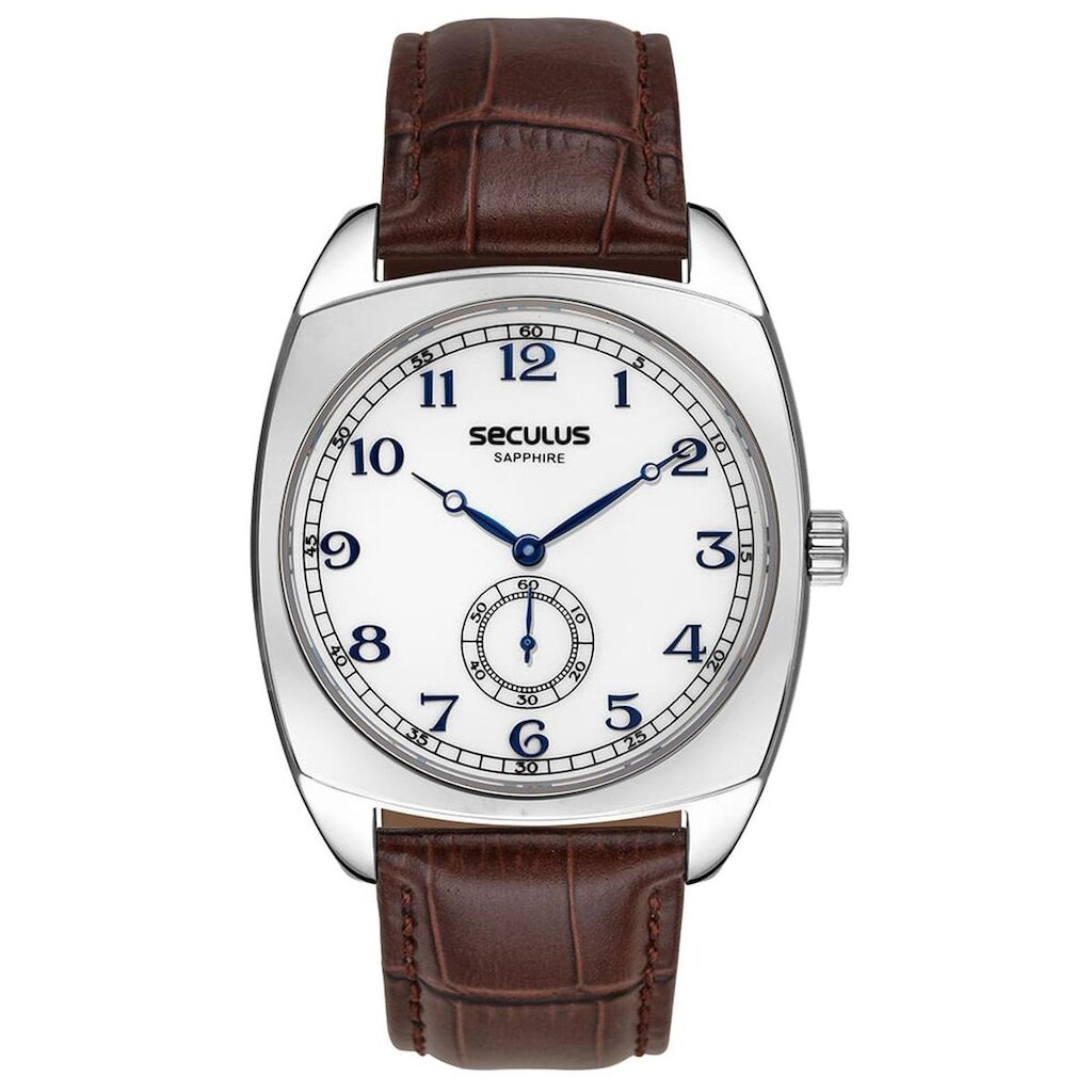Relógio Seculus Classic 23767G0SVNC1 Couro Marrom 40mm