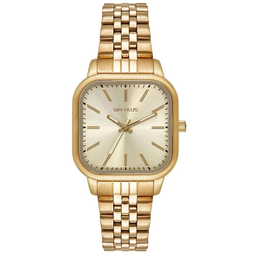 Relógio Seculus Feminino 44284LPSVDS1 34mm Aço Inox
