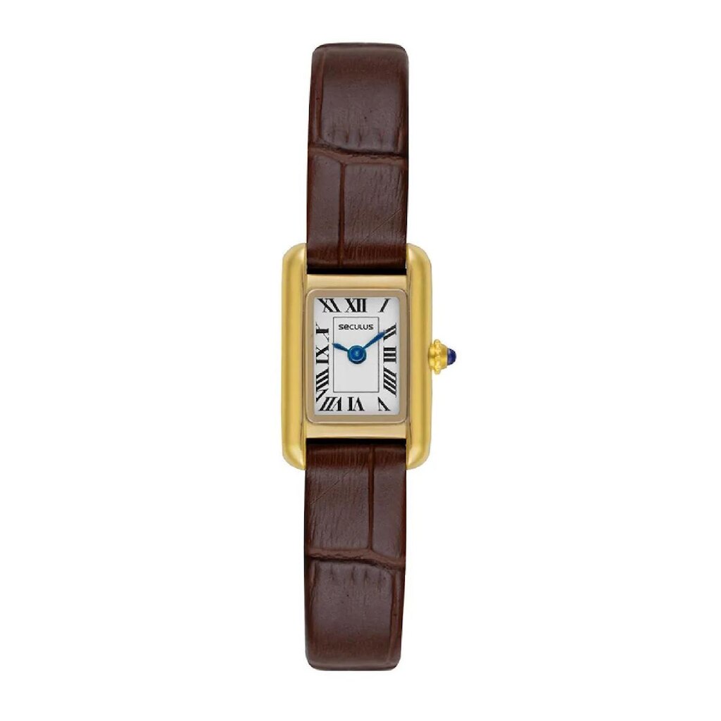 Relógio Seculus Mini 44379LPSVDC4 Feminino 16mm Couro