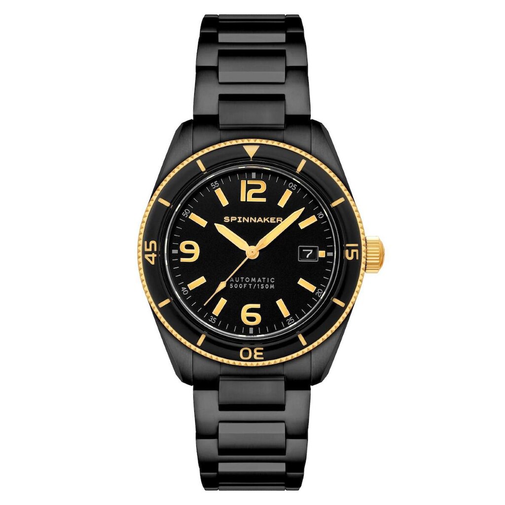 Relógio Spinnaker Fleuss Automatic Golden Eclipse SP-5055-55
