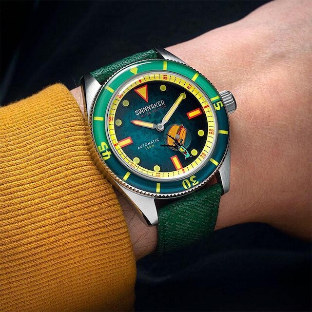 Relógio SPINNAKER Plâncton Verde Frenemies - Limited Edition SP-5160-02