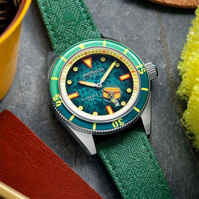Relógio SPINNAKER Plâncton Verde Frenemies - Limited Edition SP-5160-02