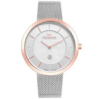 RELÓGIO TECHNOS FEMININO SLIM BICOLOR - 1L22WP/1B