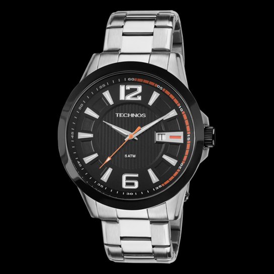 Relógio Technos Masculino 2115KNV1P - Prata