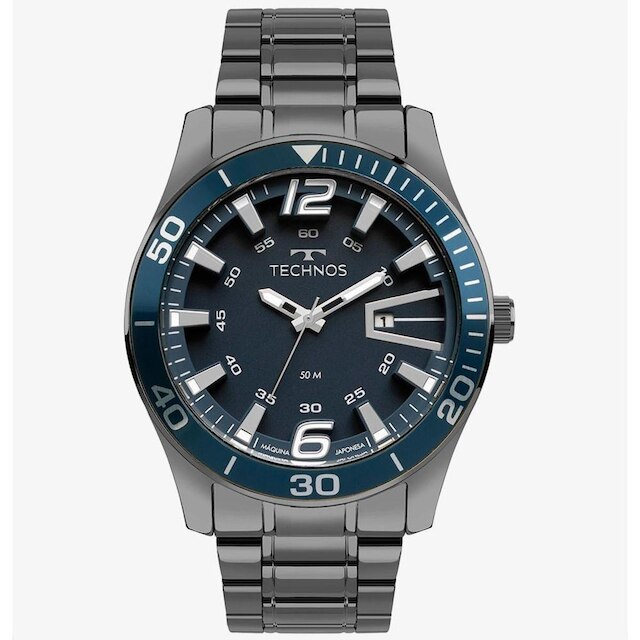 Relógio Technos Masculino Racer Grafite - 2115TUV/1A 2115TUV/1A