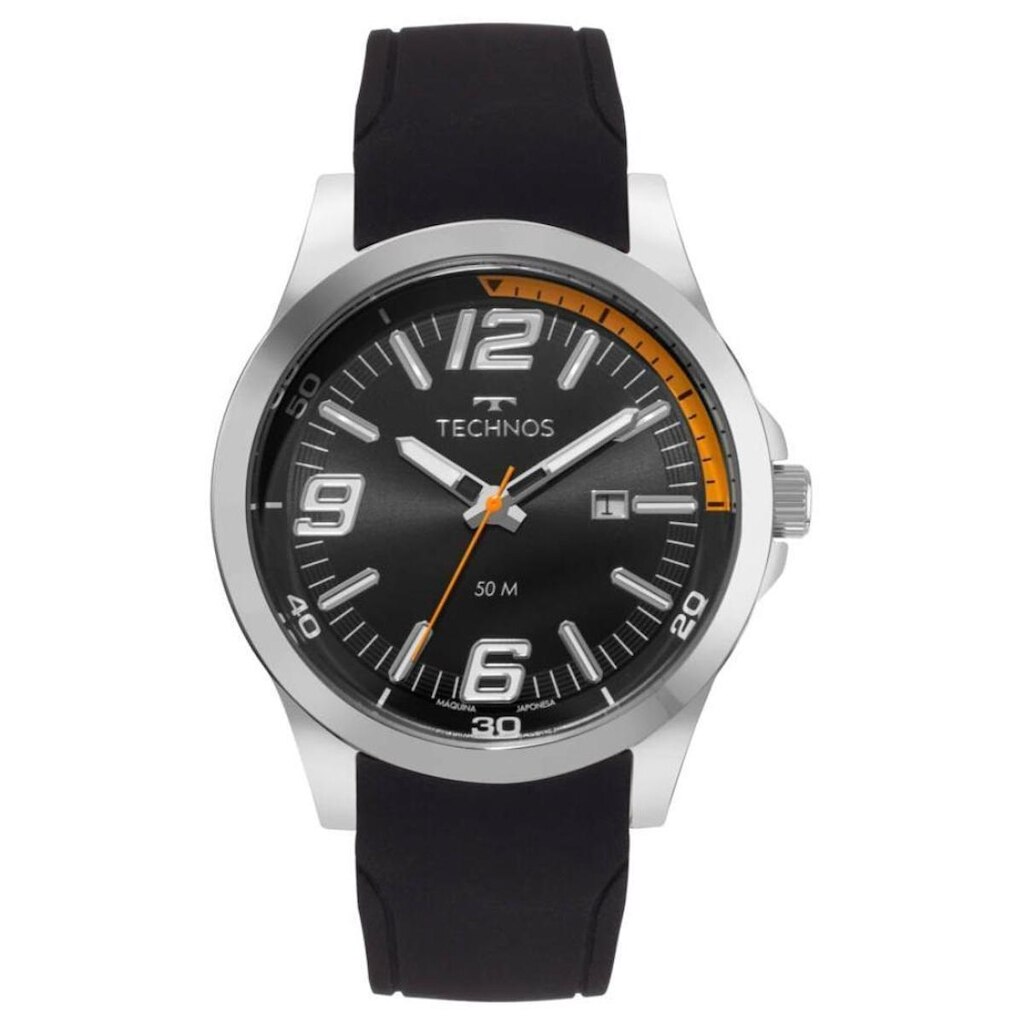 Relógio Technos Masculino Ref: 2115uds/2p Racer Prateado