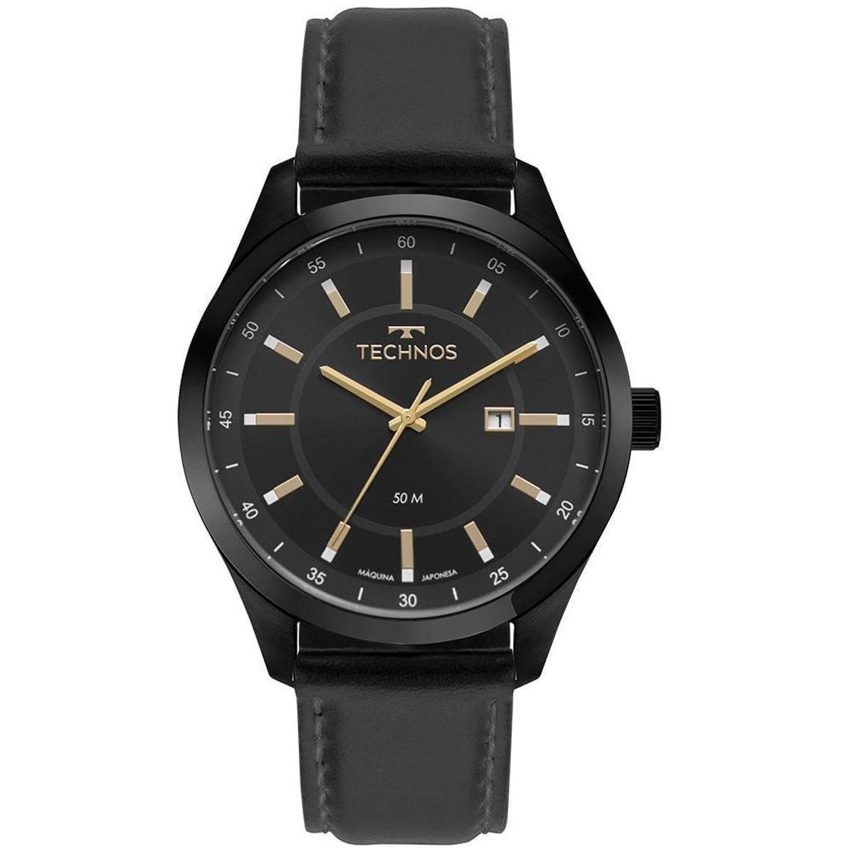 Relógio Technos Masculino Steel Preto - 2115NAX/0P 2115NAX/0P Menor preço em Relógio Technos Masculino Steel Preto - 2115NAX/0P 2115NAX/0P