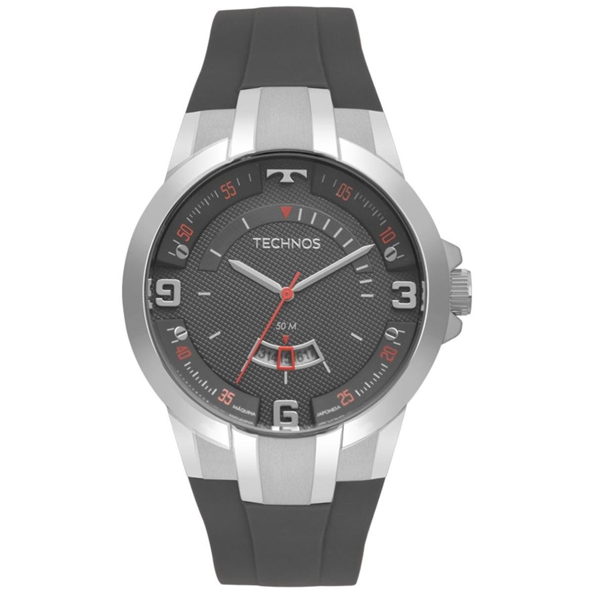 Relógio Technos Performance Racer Masculino - Prata Menor preço em Relógio Technos Performance Racer Masculino - Prata