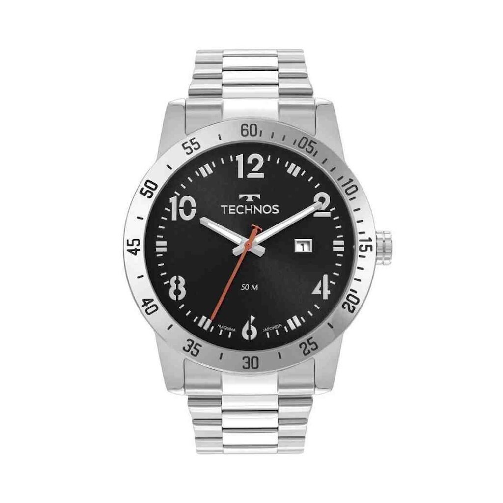 Relógio Technos Prata Masculino 2115MYJ/1A
