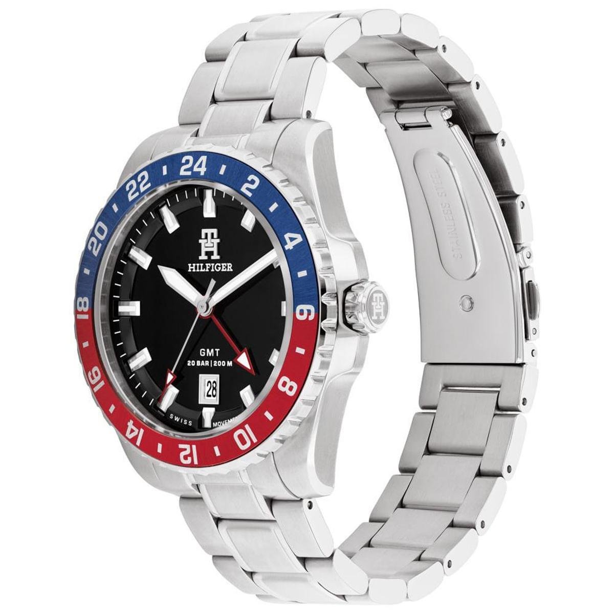 Relógio Tommy Hilfiger Masculino Aço Prateado 1792131 | Zattini