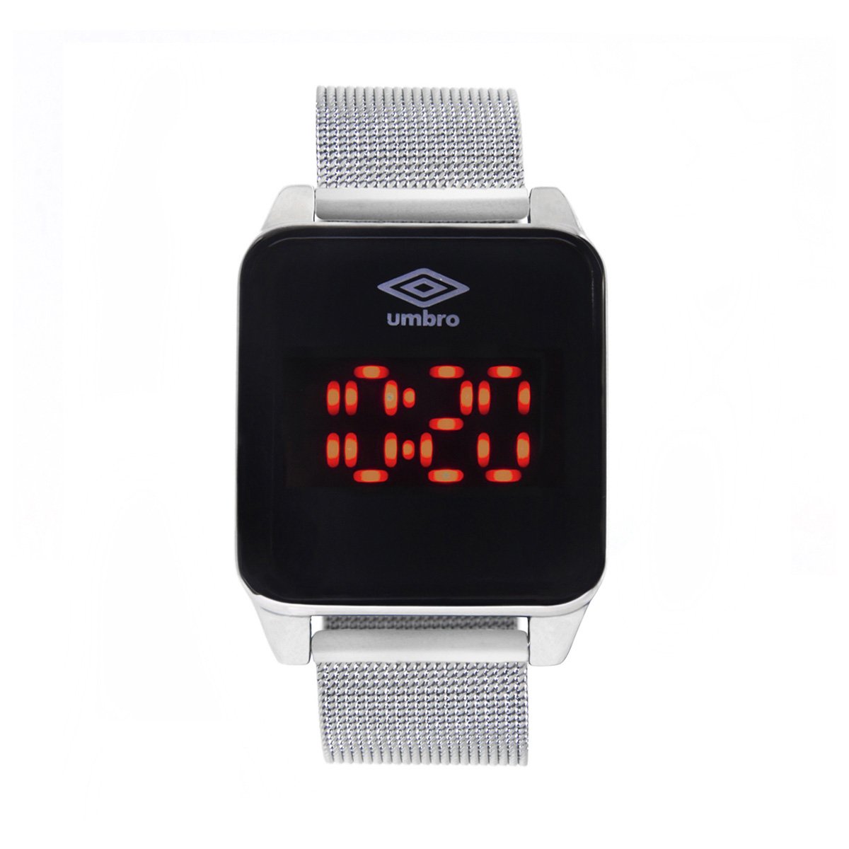 Relógio Umbro Digital 51 Prata Zattini
