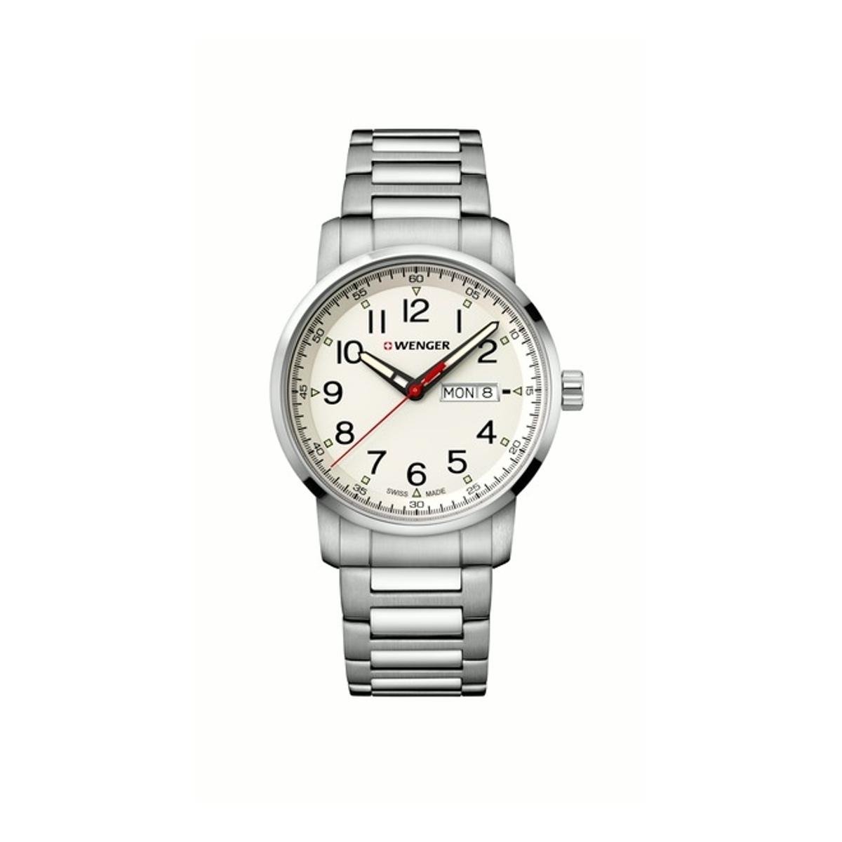 Menor preço em Relógio Wenger Attitude Heritage Masculino - Prata