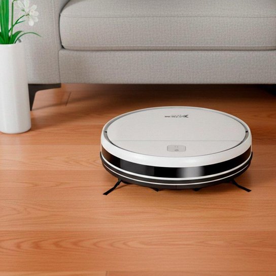 Robô Aspirador de Pó KABUM! smart K100 - 2 Modos de Limpeza, Sensor Anti-Queda, Anti-Colisão