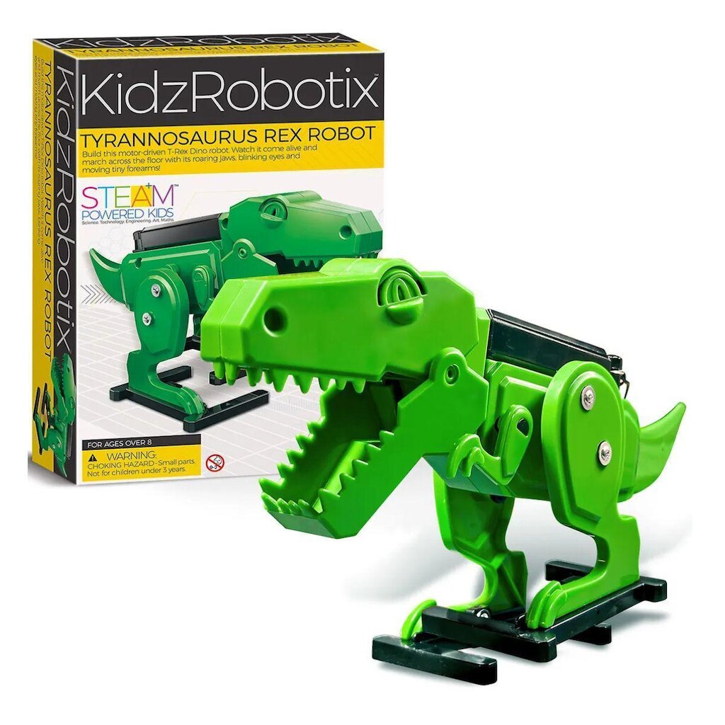 Robô Tiranossauro T-Rex Educativo Robótica 4m