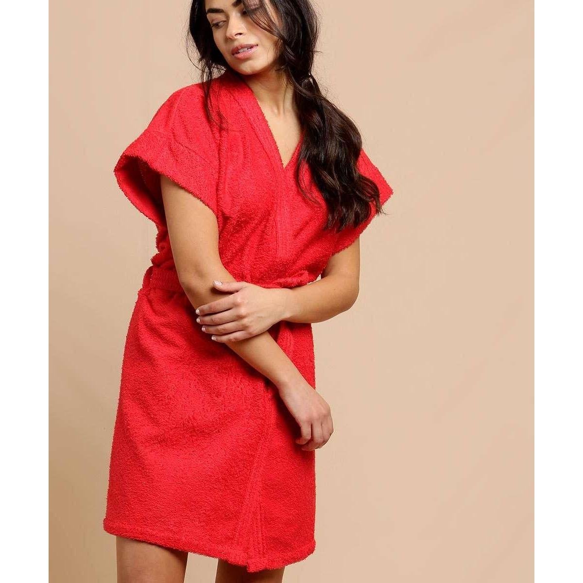 Roupão Feminino Felpudo Verão Havaí Lepper - 10047584594 - Vermelho é boa?