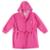 Roupão Infantil Atoalhado Manga Longa com Capuz Rosa Tip Top - Rosa