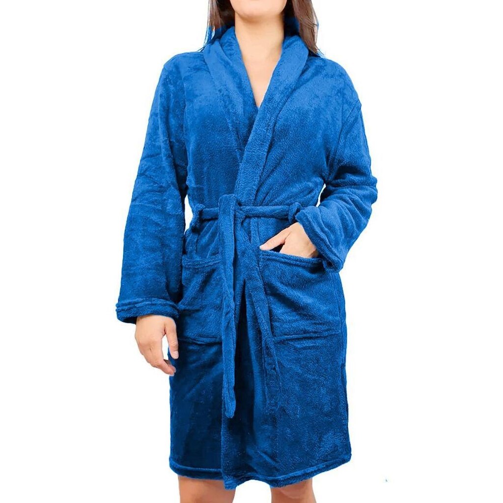 Roupão Kimono Felpudo Unisex Microfibra Macio Pós Banho