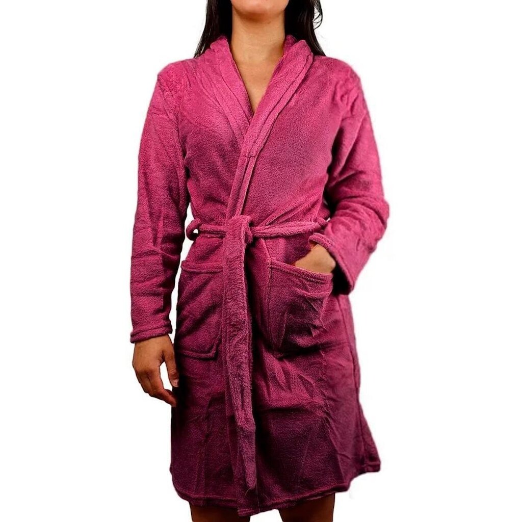 Roupão Kimono Felpudo Unisex Microfibra Macio Pós Banho