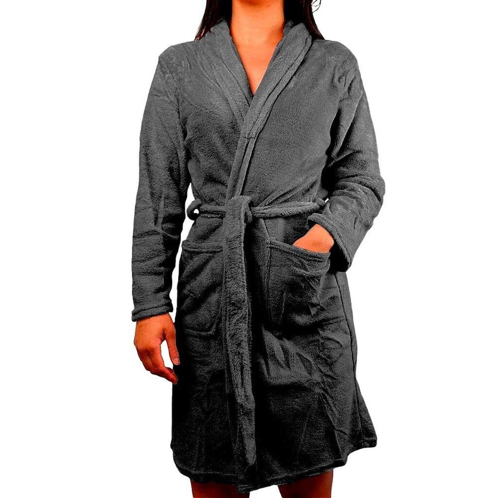 Roupão Kimono Felpudo Unisex Microfibra Macio Pós Banho