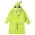 Roupão Praia Infantil Atoalhado Shark Verde Limão Tip Top - Verde Limão