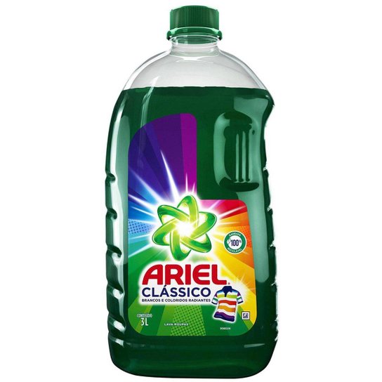 Sabão Líquido Ariel Clássico 3L - Única