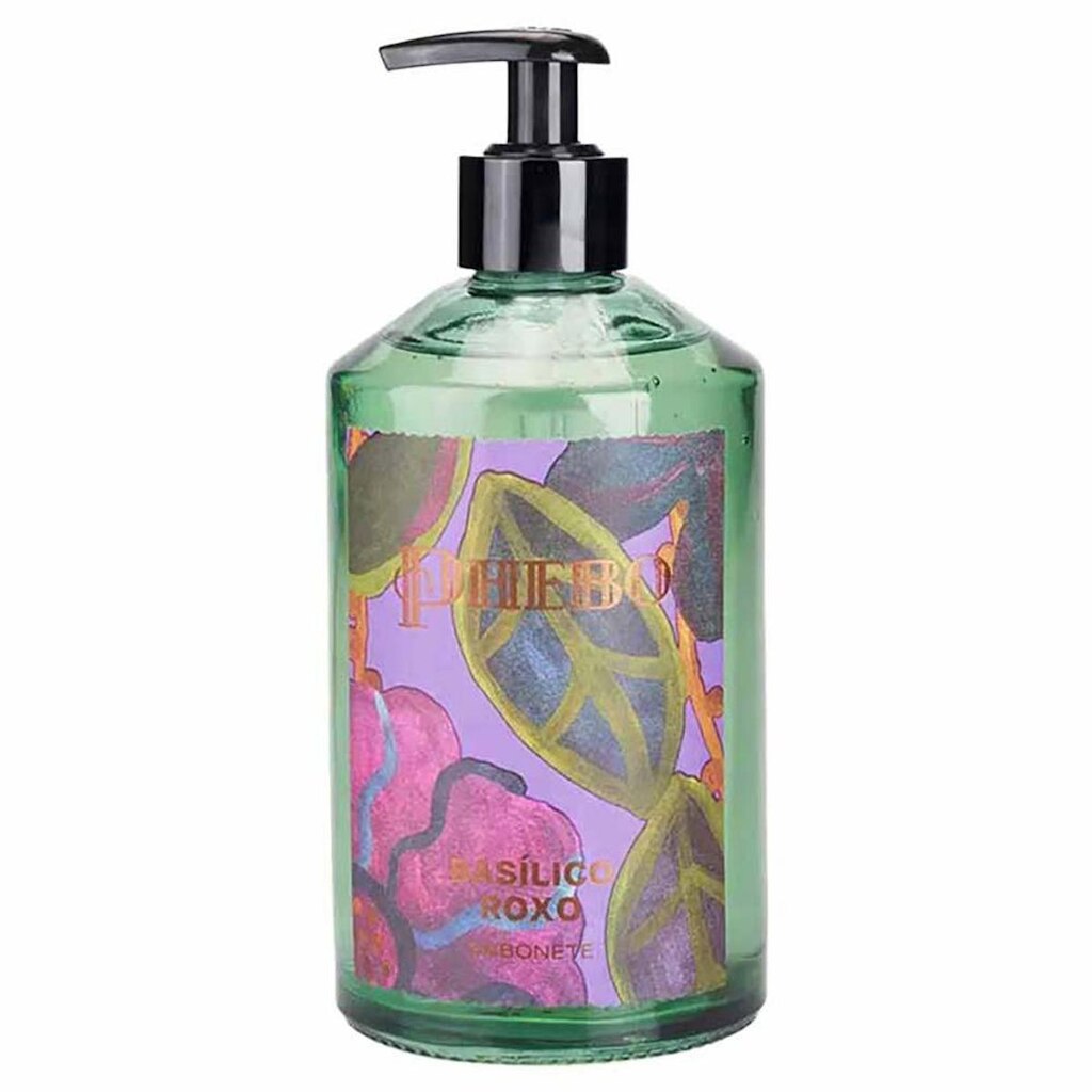 Sabonete Líquido Aromáticos Phebo Manjericão Roxo 450ml