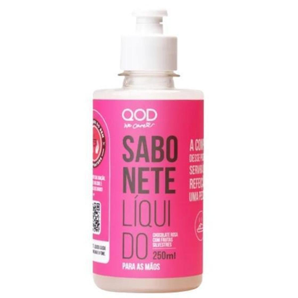 Sabonete Líquido Chocolate 250mL - QOD WE CARE - Incolor é ruim? Sabonete Líquido Chocolate 250mL - QOD WE CARE - Incolor é boa?