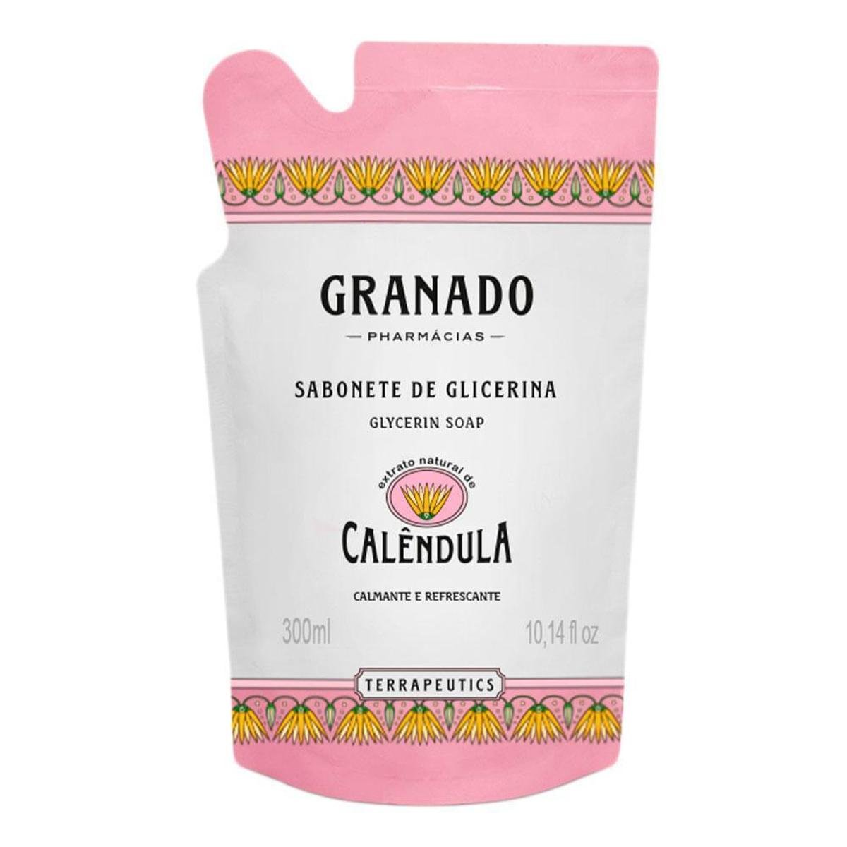 Sabonete Líquido Granado - Terrapeutics Calêndula Refil 300ml Menor preço em Sabonete Líquido Granado - Terrapeutics Calêndula Refil 300ml