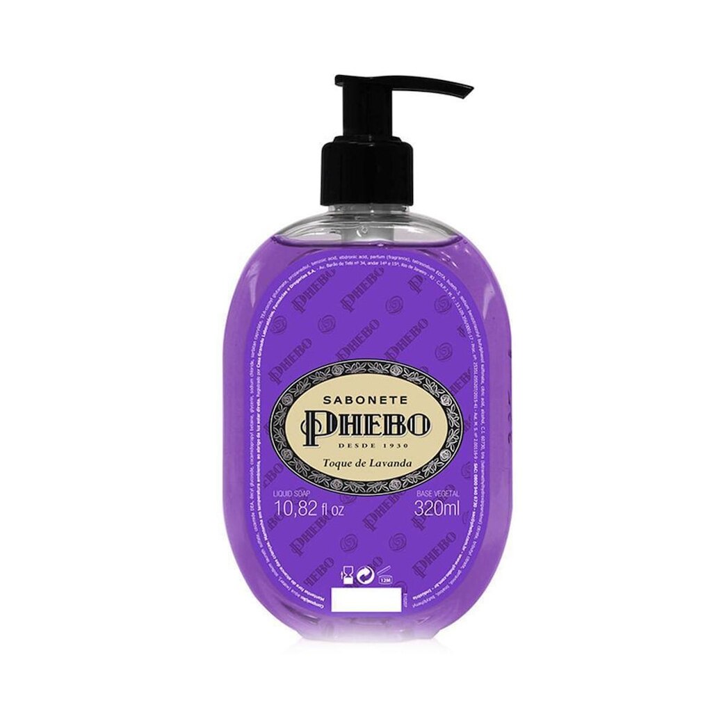 Sabonete Líquido Phebo Toque de Lavanda 320ml