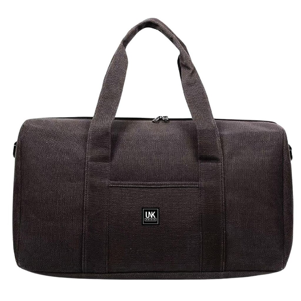 Sacola De Viagem Em Lona Bolsa Masculina Grande Espaçosa
