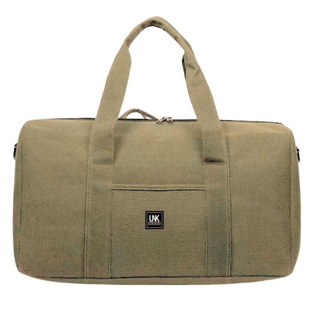 Sacola De Viagem Em Lona Bolsa Masculina Grande Espaçosa