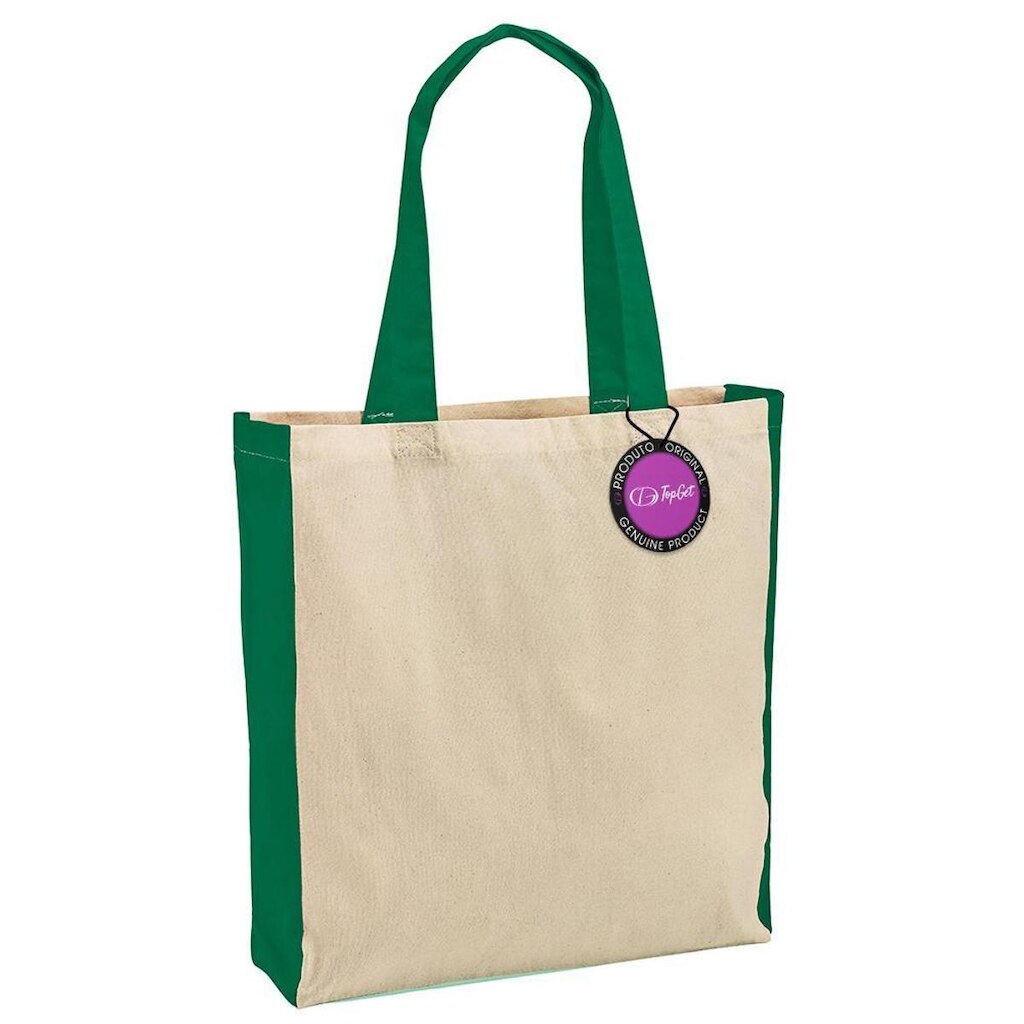 Sacola Ecobag em Algodão 37x41cm Varese TopGet