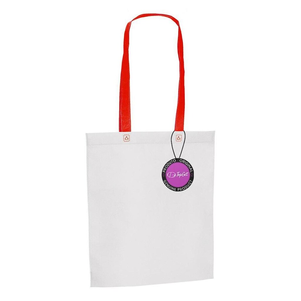 Sacola Ecobag em TNT Premium 33x39cm Termo Selado Sisco TopGet