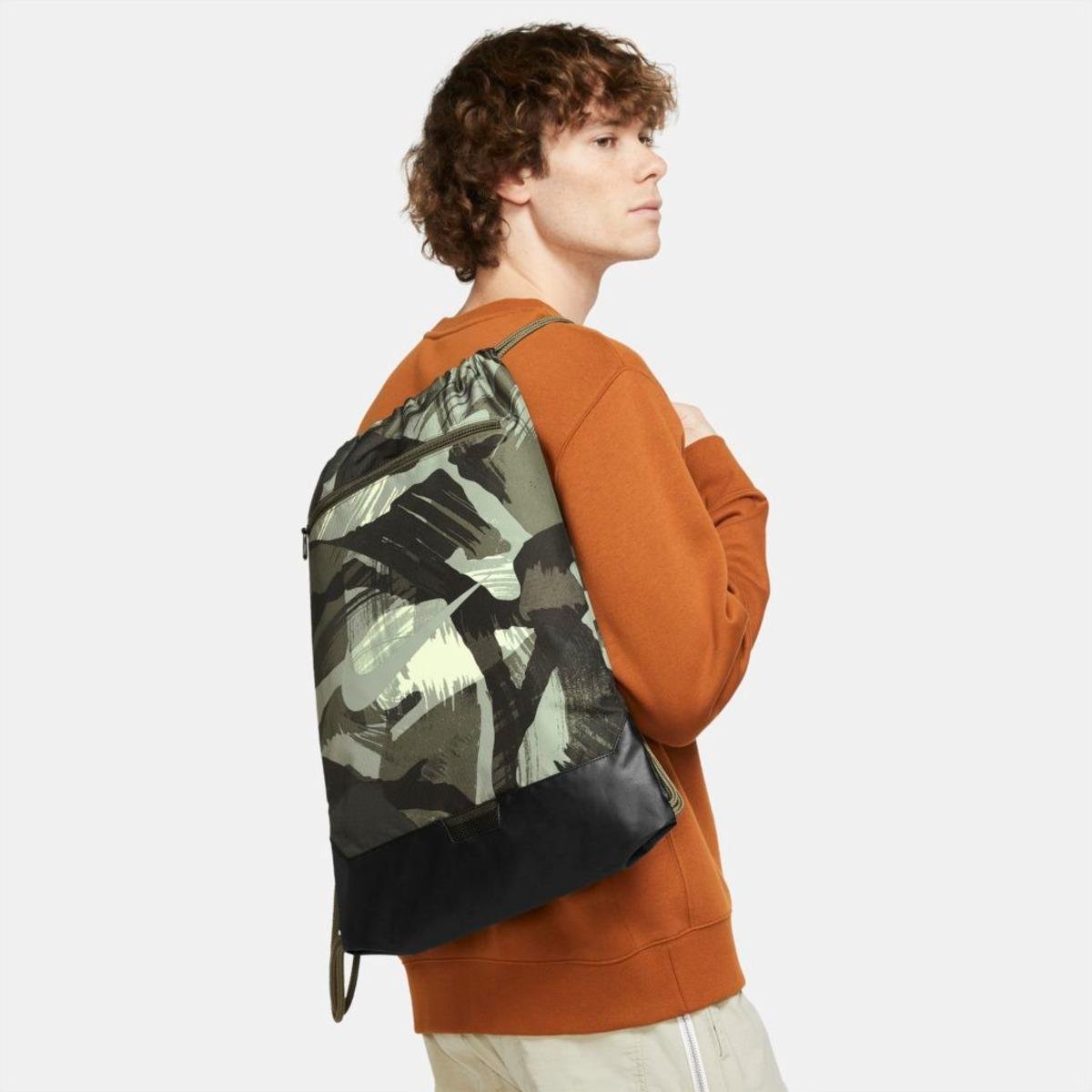 Sacola Nike Brasilia 9.5 AOP Unissex - Verde é ruim? Sacola Nike Brasilia 9.5 AOP Unissex - Verde é boa?