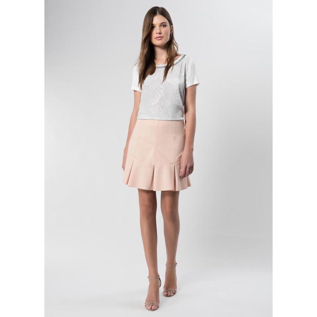 Saia Crepe Double Rose G