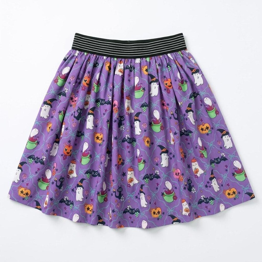 Saia Infantil Menina Halloween Pop Alphabeto